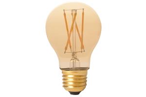 foto van product LED volglas Filament Standaardlamp E27 240V Goud Calex
