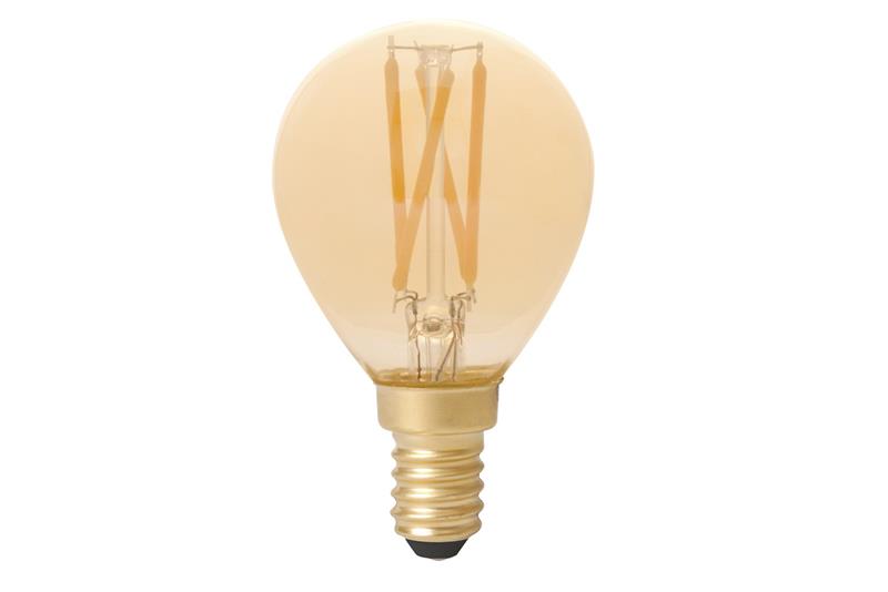 foto van product LED filament kogellamp volglas dimbaar  E14 240V  Calex