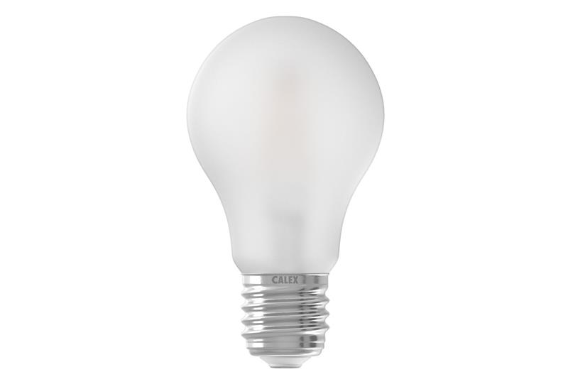 foto van product LED volglas mat Filament Standaardlamp dimb. E27 240V Calex