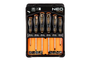 foto van product Schroevendraaierset 6 delig gleuf / kruis PH Neo Tools