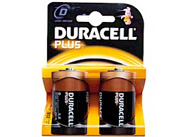 foto van product Batterij alkaline Duralock D cel Duracell