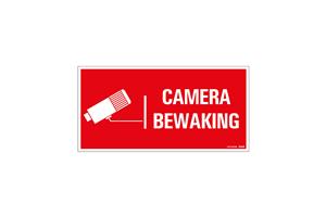 foto van product Bordje/pictogram Pickup 15x30cm Camerabewaking