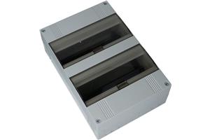 foto van product Lege groepenkast 2 rij 24mod 220x330 +buisuitvoer