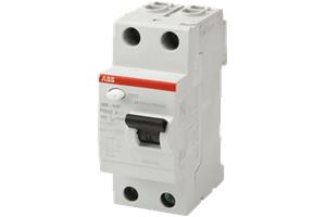 foto van product Aardlekschakelaar 40A 30mA 2P ABB
