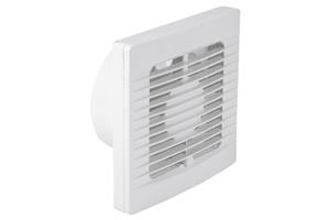 foto van product Badkamer/toilet ventilator met timer 125mm Nedco