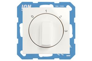 foto van product 3-Standenschakelaar wit RAL 9010 ION