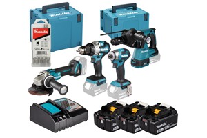 foto van product LXT 18 V Combiset voor (slag)schroeven, (klop)boren en slijp