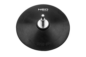 foto van product Schuurzool 125mm met  6mm as Neo