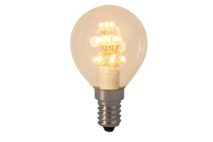 foto van product Kogellamp LED pearl volglas E14 240V Calex