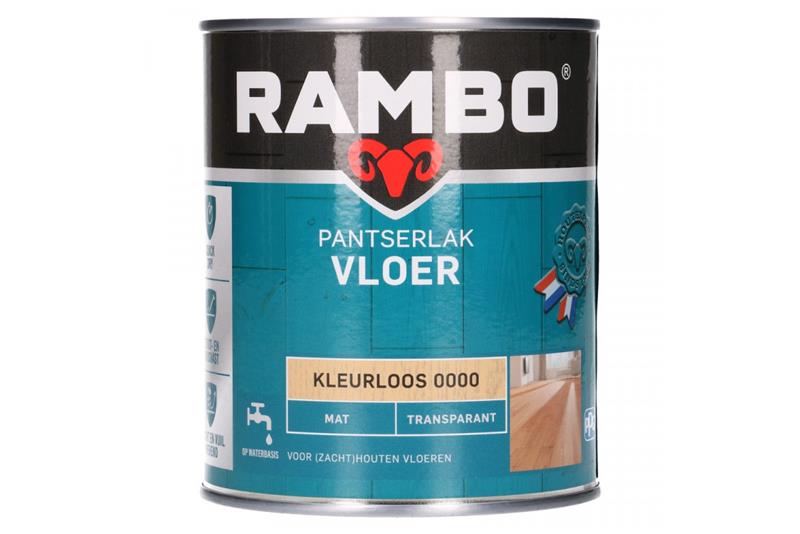 foto van product Pantserlak Vloer transparant kleurloos alkyd Rambo