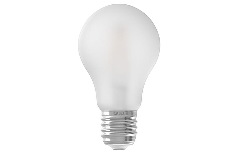 foto van product LED volglas mat Filament Standaardlamp 3 step E27 240V Calex