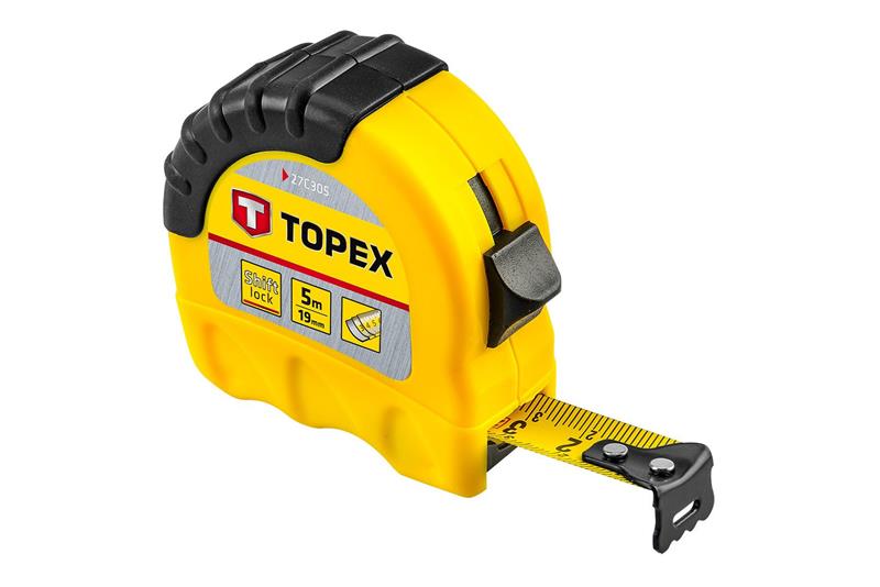 foto van product Rolbandmaat nylon gecoat 19 mm band 5 meter Topex