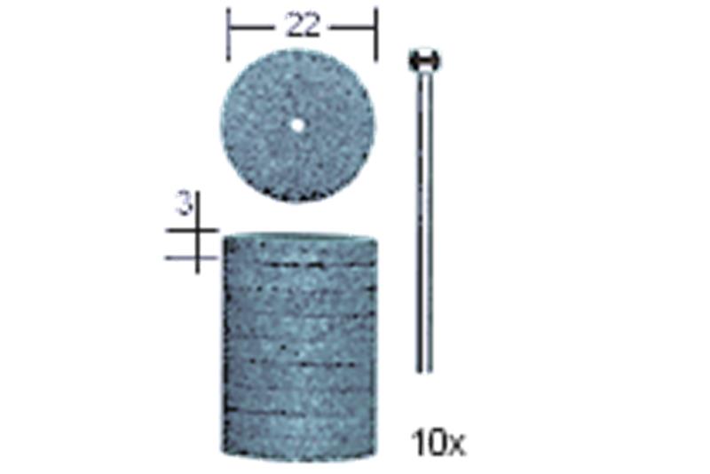 foto van product Siliciumcarbide slijpschijf  22 mm Proxxon