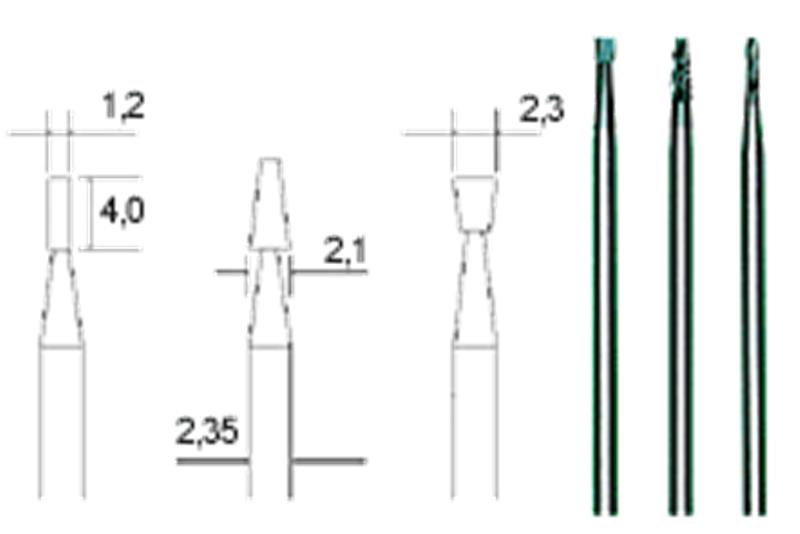 foto van product HM Freesset 3-delig Proxxon