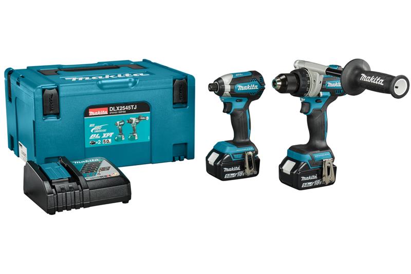 foto van product LXT 18 V Combiset boren en (slag)schroeven DLX2545TJ Makita