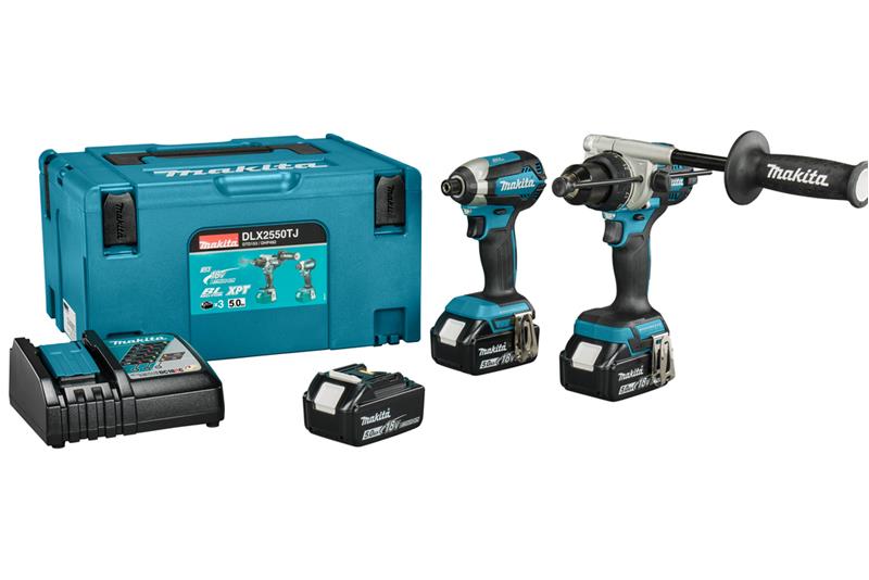 foto van product LXT 18 V Combiset (klop)boren en (slag)schroeven DLX2550TJ M