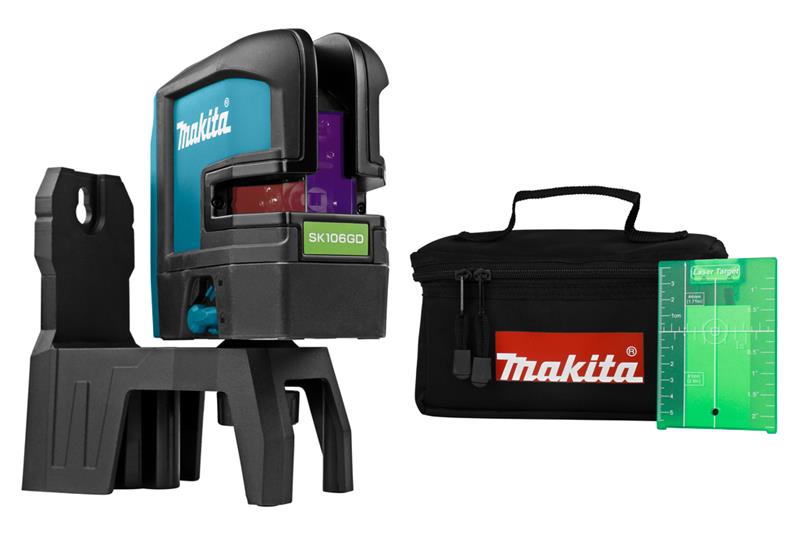foto van product Kruislijn / punt laser groen SK106GDZ Makita