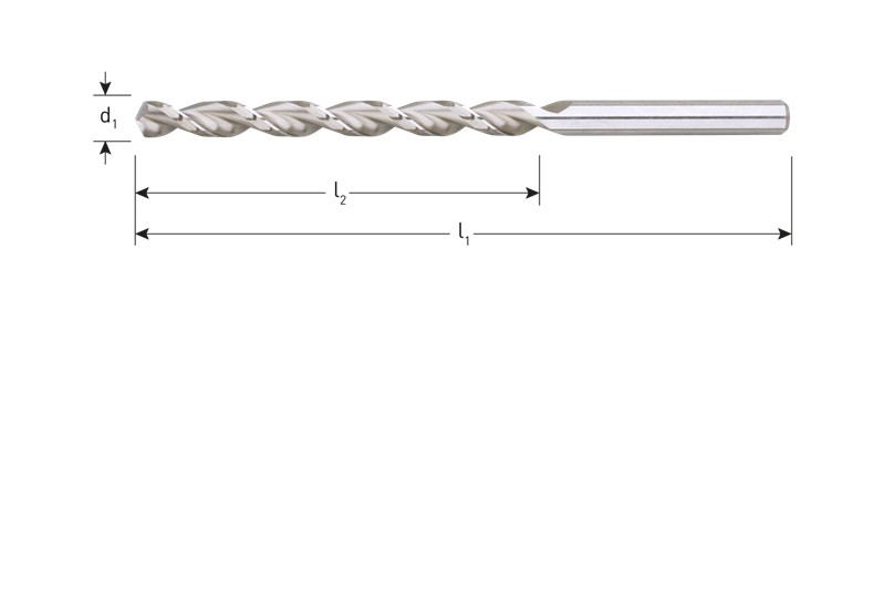 foto van product TLS HSS-G Houtspiraalboor Rotec