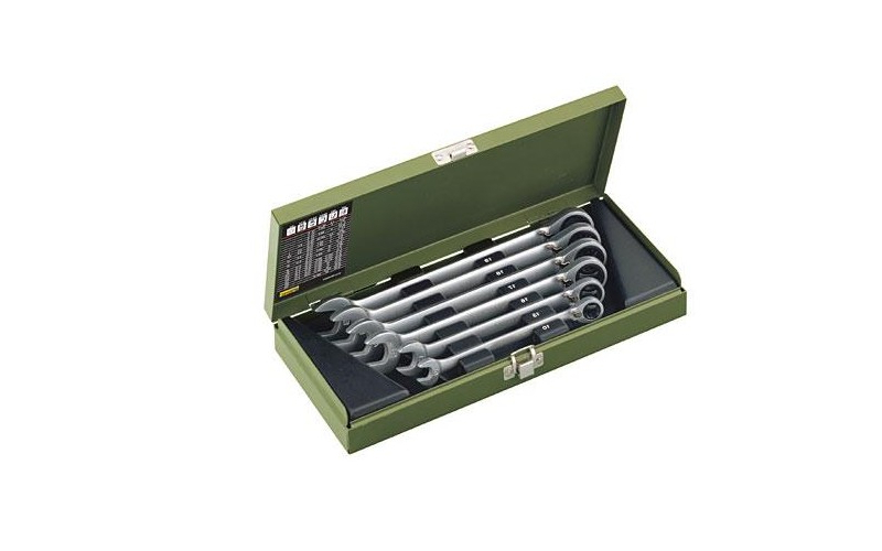 foto van product Steek/ring ratelsleutel Microspeeder set Proxxon          